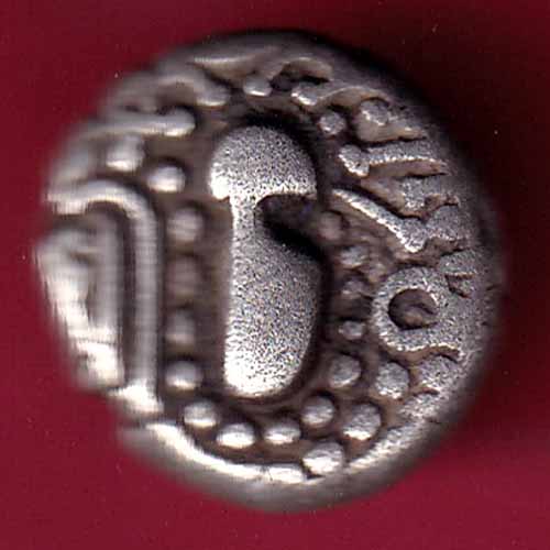 ANCIENT INDIA GADHAYA DYNASTY KING PORTRAIT COIN :- @HUB1411