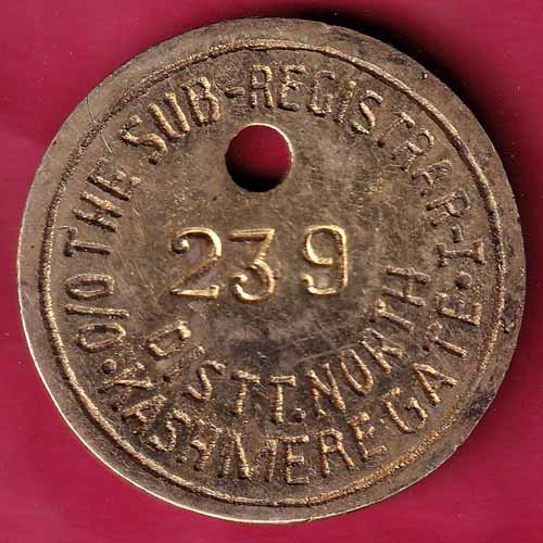 The Sub - registrar - I Kashmere Gate Distt. North [239] - S1710