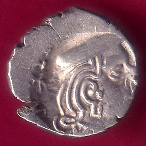 ANCIENT INDIA KSHATRAP DYNASTY KINGS PORTRAIT RARE SILVER COIN :- OO1633