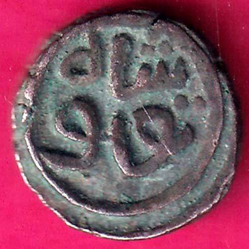 DELHI SULTAN TUGHLOUQUE SHAH 4 GANI COIN –@HUB3747