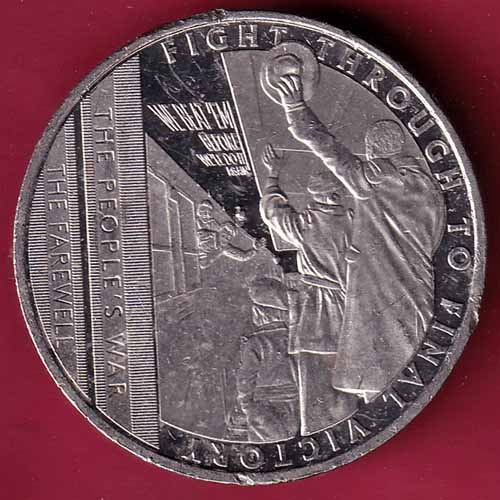 Elizabeth II D.G. Regina Gibraltar 2021 One Crown Fight Through To Final Victory The Peoples War The Men Home Defence Battalions – S2066