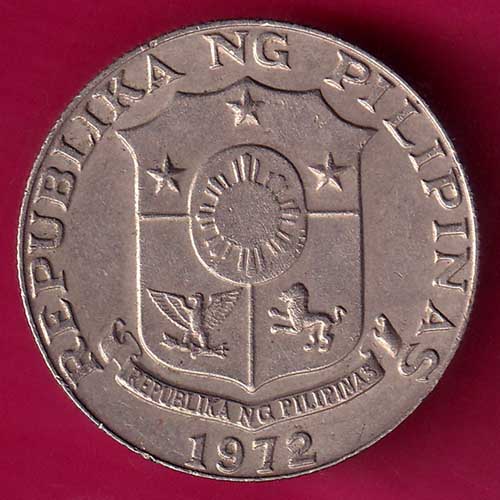Republic of Philippines 50 Sentimos 1972  –VA117
