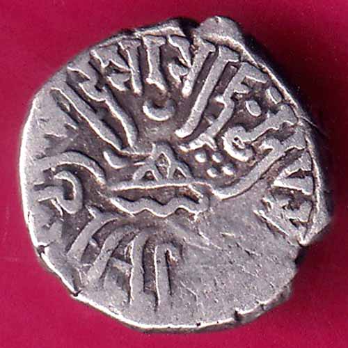 ANCIENT INDIA KSHATRAP DYNASTY KING PORTRAIT RARE SILVER COIN-OO629