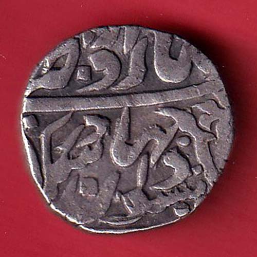 ALWAR STATE ONE RUPEE BEAUTIFUL SILVER COIN :- OO3685