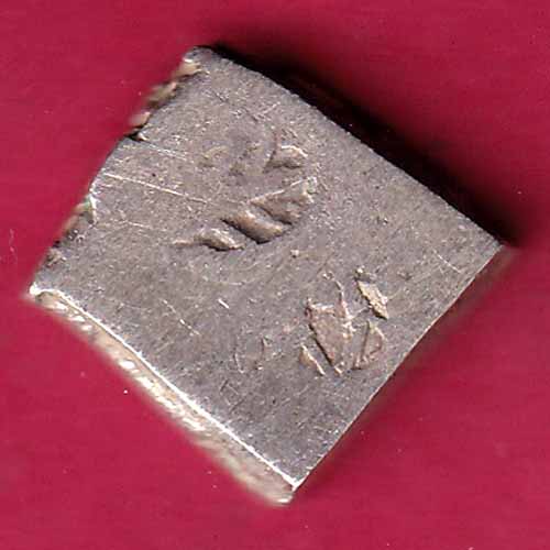 ANCIENT INDIA MAURYAN PERIOD MAGADH DYNASTY SILVER PUNCHMARK–@HUB1741
