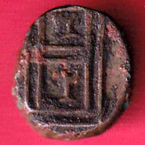 SOUTH INDIA COPPER COIN -VA187