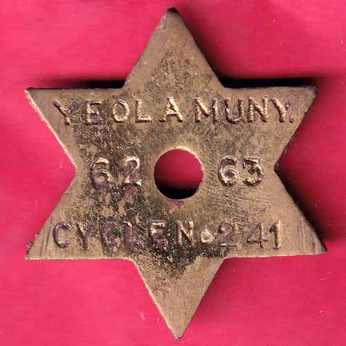 CYCLE TOKEN: YEOLA AMUNY CYCLE 6263 NO.241 –@HUB1715