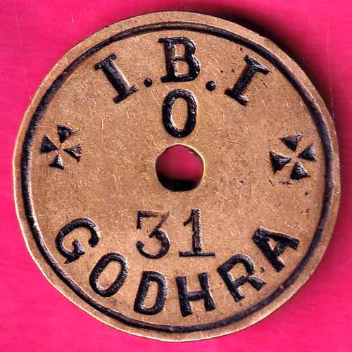 BANK TOKEN :- I.B.I - BR. :- GODHRA:- OO503