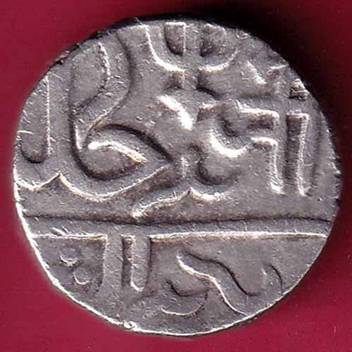 GWALIOR STATE JAYAJI RAO ONE RUPEE SILVER COIN  – S994
