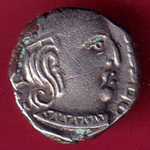 ANCIENT INDIA KSHATRAP DYNASTY KINGS PORTRAIT RARE SILVER COIN–VA908