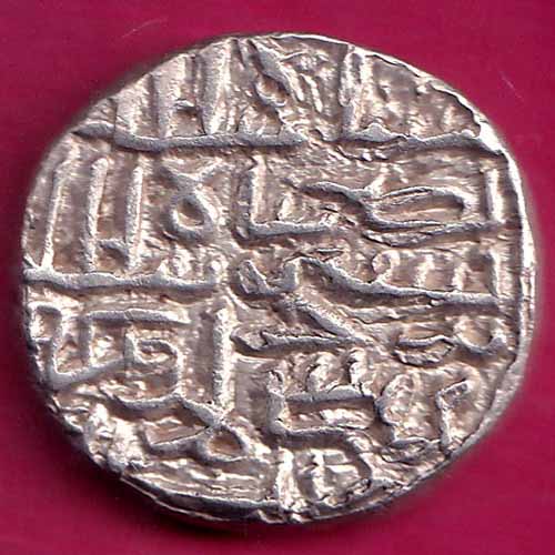 BENGAL SULTAN NUSARAT SHAH ONE TANKA RARE SILVER COIN  :- OO721