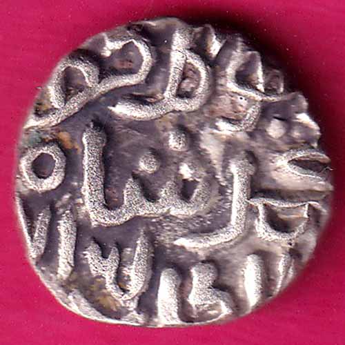 DELHI SULTAN 702 Ala al-Din Muhammad Shah billon 6 GANI RARE COIN-OO556