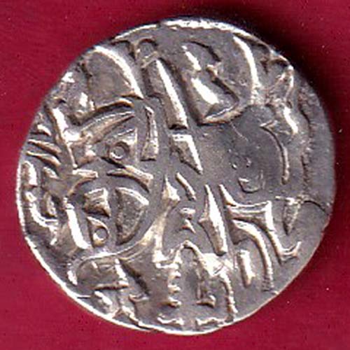 Hindushahia, kabul n gandhara silver drachma horseman n bul:- oo2228