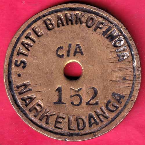 BANK TOKEN: STATE BANK OF INDIA NARKHELDANGA 152–@HUB2070