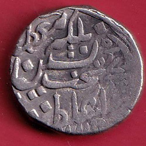 ALWAR STATE ONE RUPEE BEAUTIFUL SILVER COIN  – oo3656