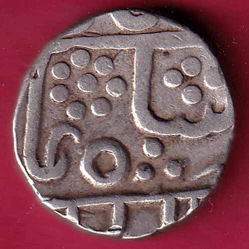 GWALIOR STATE JAYAJI RAO ONE RUPEE SILVER COIN:- NS13