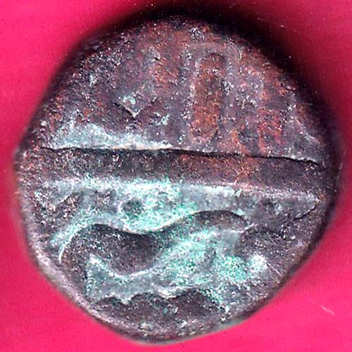 Mughals Mohd.Akbar Ahmedabad Mint half dam–@HUB2562