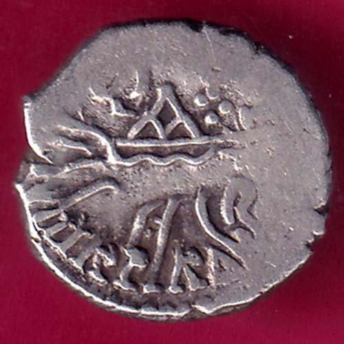 ANCIENT INDIA KSHTRAP DYNASTY KINGS PORTRAIT SILVER COIN –@HUB4238