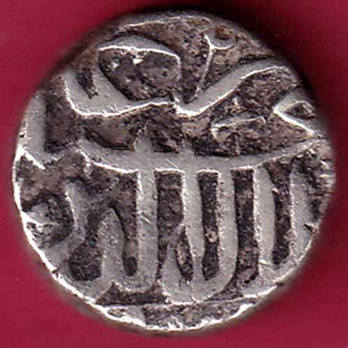 MUGHALS MOHD. AKBAR MAHMUDI SILVER COIN – S921