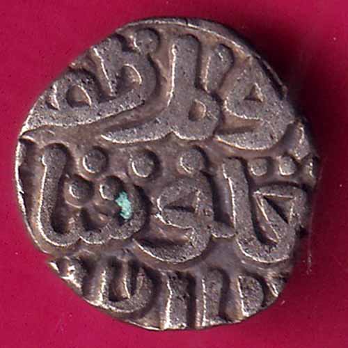 DELHI SULTAN TUGHLOUQUE SHAH 4 GANI COIN–@HUB3843