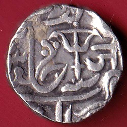 GWALIOR STATE JAYAJI RAO ONE RUPEE SILVER COIN  :- OO3468