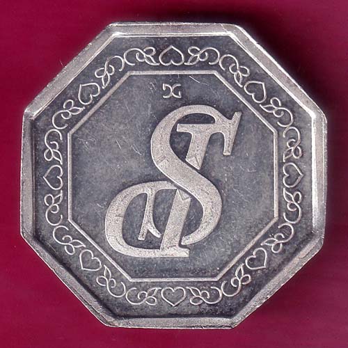 indian silver scarce shape 
