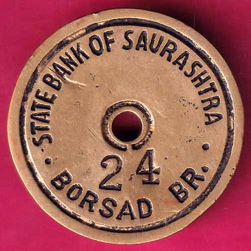 STATE BANK OF SAURASHTRA - BORSAD BR.:- OO474