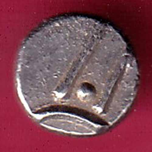 TRAVANCOR STATE RAJARAM VERMA IV SILVER CHUKRAM COIN –@HUB1756