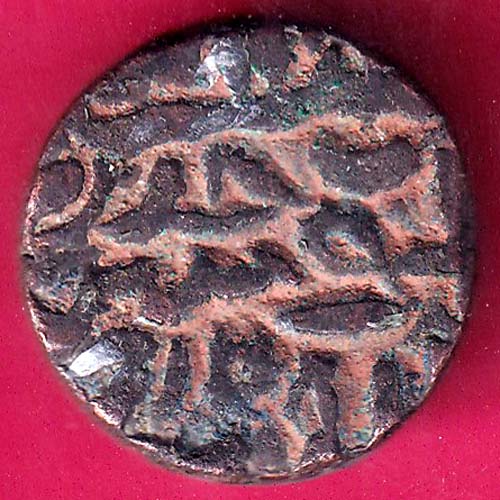 DELHI SULTAN SIKANDER LODHI ONE TANKA Weight –5.49 gm BILLON TANKA–@HUB4010
