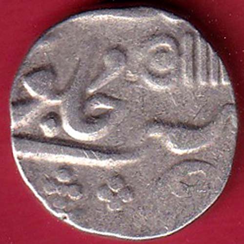 Baroda state Aandro Petlad Mint One rupee silver coin – oo5623
