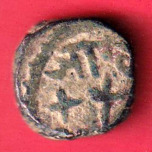 gwalior state one paisa rare copper coin – oo5540