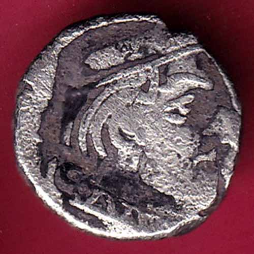 ANCIENT INDIA KSHATRAP DYNASTY KINGS PORTRAIT RARE SILVER COIN – S1952