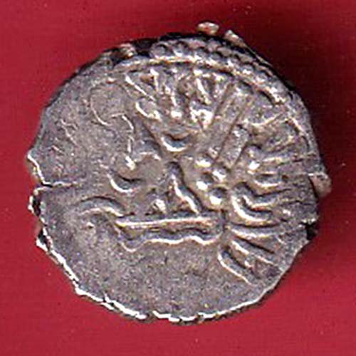 ANCIENT INDIA KSHATRAP DYNASTY KINGS PORTRAIT RARE SILVER COIN  –OO3765