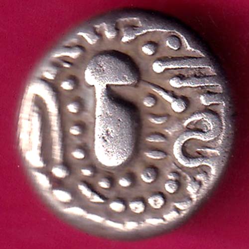 ANCIENT INDIA INDO SASSANAIN TYPE GADHAYA DYNASTY KING PORTRAIT RARE COIN :- OO384