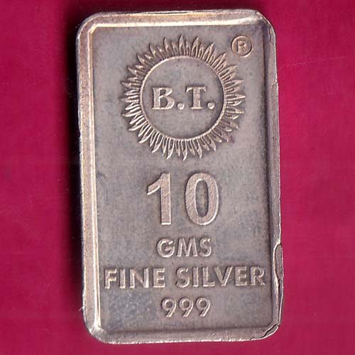 SILVER BAR Weight – 9.94 gm@hub5020