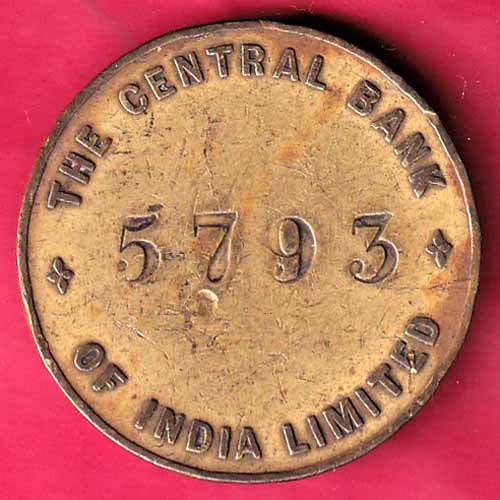 TOKEN:- THE CENTRAL BANK OF INDIA LIMITED 5793 -VA210