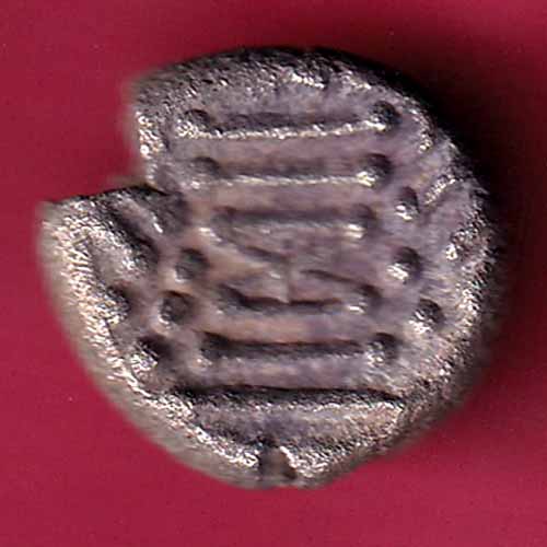 ANCIENT INDIA GADHAYA DYNASTY KING PORTRAIT COIN –@HUB1495