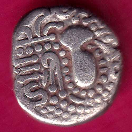 ANCIENT INDIA GADHAYA DYNASTY KING PORTRAIT COIN –@HUB2427