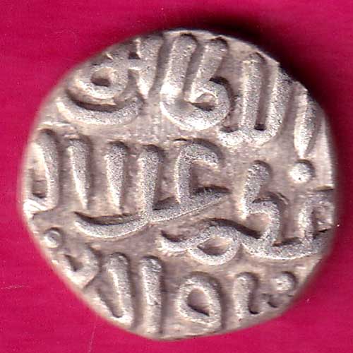DELHI SULTAN Ala al-Din Muhammad Shah billon 6 GANI RARE COIN -OO614