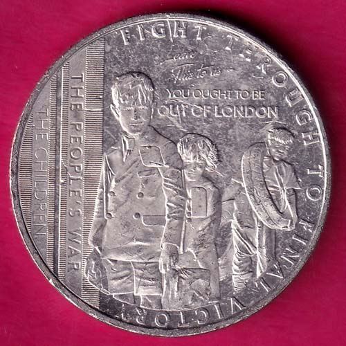 Gibraltar 2021 Elizabeth II D.G.REGINA ONE CROWN RARE COIN:- OO431