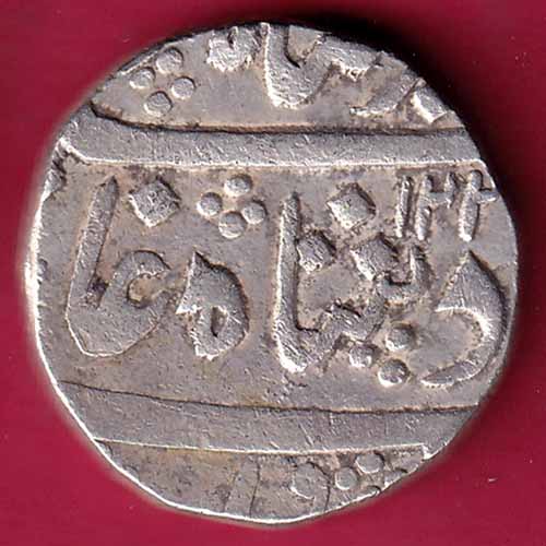 BARODA STATE ry 18 SAYAJI RAO GAYAKWAD ONE RUPEE RARE SILVER COIN - S1326