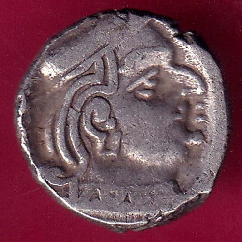 Ancient India Kshtrap Dynasty Kings Portrait Silver Coin- @HUB1999
