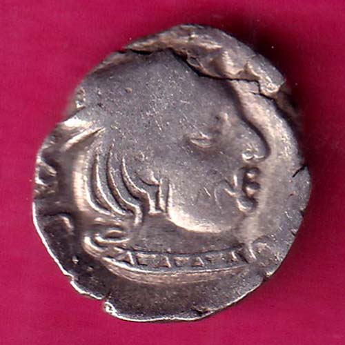 ANCIENT INDIA KSHATRAP DYNASTY KINGS PORTRAIT RARE SILVER COIN :-@hub4845