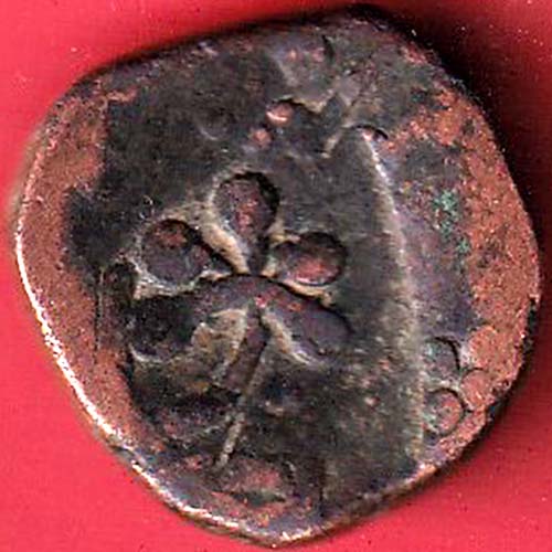 baroda paisa copper coin :- OO2879