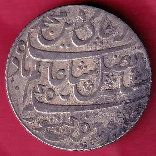 BENGAL PRESIDENCY INO SHAH ALAM II FARRUKHABAD MINT ONE RUPEE SILVER COIN - S1525