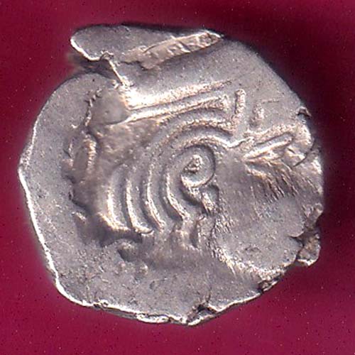ANCIENT INDIA KSHATRAP DYNASTY KINGS PORTRAIT RARE SILVER COIN :- OO1205