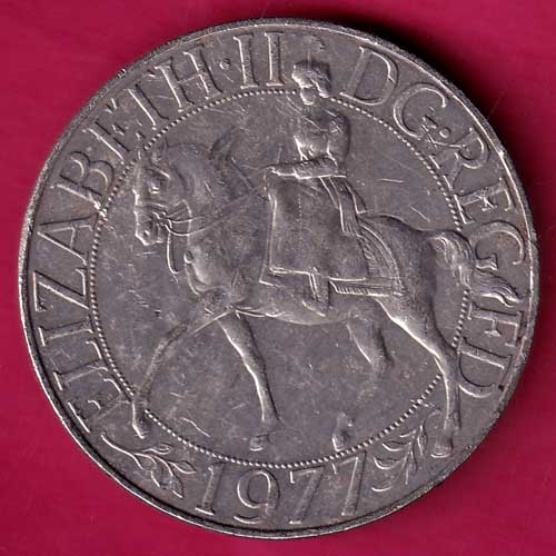 United Kingdom 25th anniversary of accession of Queen Elizabeth II 1977 –@HUB1919