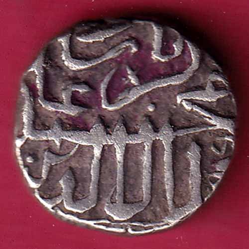 MUGHALS MOHD. AKBAR MAHMUDI SILVER COIN –VA76
