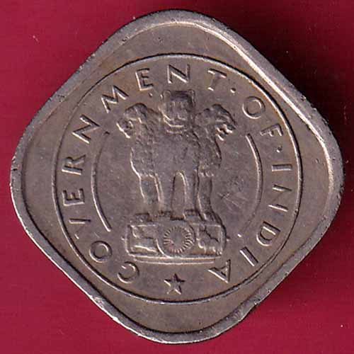 GOVERNMENT OF INIDA 1954 HALF ANNA :- s2311
