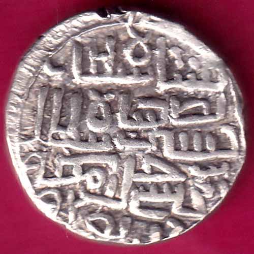 BENGAL SULTAN NUSARAT SHAH ONE TANKA RARE SILVER COIN :- OO706